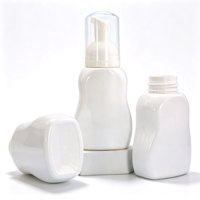 Bouteille de mousse moussante en PET cintrée de 300 ml avec col de 42 mm pour emballage de liquide moussant pour le lavage des mains des enfants - Vente en gros usine