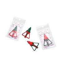Ciseaux à broder miniatures pour sapin de Noël, coupe-fil portable, ciseaux de sécurité avec capuchon de protection pour travaux d'aiguille faits main