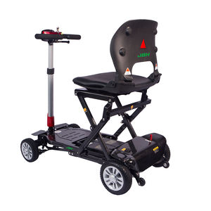 Vente en gros d'usine, scooter électrique pliable à 4 roues en fibre de carbone de 19 kg avec siège - Product Image 6