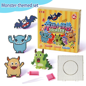 Kit de perles à fusionner sur le thème des festivals avec matériau EVA pour les enfants de 5 à 7 ans, créations artisanales et décorations faites à la main - Product Image 6