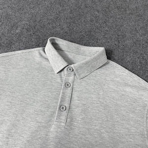 AUTICUP T-shirt Américain en Coton <span class=keywords><strong>Piqué</strong></span> Solide avec Broderie Fine Sorona, Style Normcore/Minimaliste, Coupe Ample et Polyvalente - Product Image 4