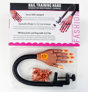Kit d'outils d'art d'ongle <span class=keywords><strong>acrylique</strong></span> à main mobile Flexible professionnel pour les débutants nouvel ensemble de vente en gros de manucure pour le plastique d'utilisation de salon de manucure - Product Image 1