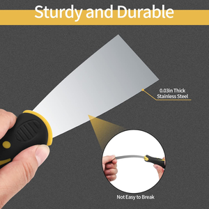 5 <span class=keywords><strong>pcs</strong></span> Putty dao thiết lập, 1 "2" 3 "<span class=keywords><strong>4</strong></span>" 5 "Thép không gỉ sơn <span class=keywords><strong>scraper</strong></span> - Product Image 3