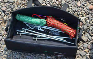 Heavy Duty Tent Pegs High Strength <b>Iron</b> & Steel 20cm/30cm/40cm <b>8</b>-10mm Diameter for Hiking Trekking Camping Outdoor Use - Product Image 6