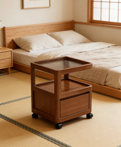 Mesa de Noche Portátil Minimalista, Multifuncional y Creativa para Junto a la Cama - Product Image 2