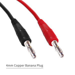 Cleqee p1041b 6-in-1 1m 4mm chuối để chuối cắm thử nghiệm Bộ dụng cụ chì với Alligator clip kẹp u-loại cắm quy định cung cấp điện - Product Image 6