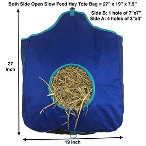 Free sample Extra Capacity Slow Hay Storage <b>Bags</b> Large Capacity Hay Storage <b>Net</b> Horse Hay <b>Bag</b> Reducing Waste Donkey Horse - Product Image 2