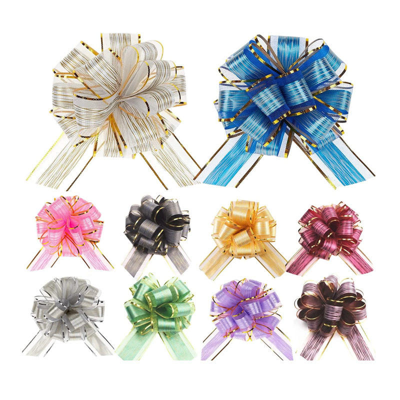 โบว์ดึงผ้าโปร่ง