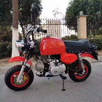 Motocyclette Monkey de style classique personnalisable de 125 cm3, différentes couleurs, moteur 4 temps, carburant électrique, certifiée CE