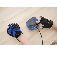 Gants de rééducation Eminent E-952blue avec thérapie par miroir et conception pliable pour l'exercice des doigts et la récupération après un AVC