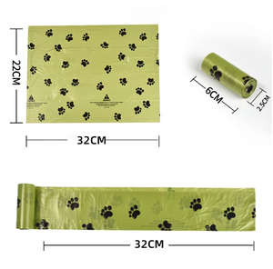 ถุงเก็บมูลสุนัขแบบย่อยสลายได้เป็นมิตรกับสิ่งแวดล้อมสำหรับสุนัข ขายส่งถุงเก็บอุจจาระสัตว์เลี้ยง - Product Image 2