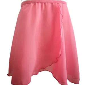 China Supplier Manufacturer CHiffon Elastic Waistband ballet dance skirts for kids