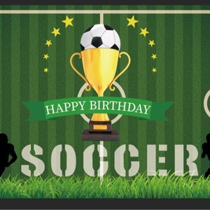American Football Party Plates 9 Inch Disposable Tableware Birthday Decorations - Product Image 2