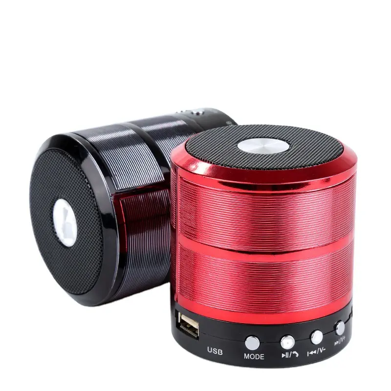 Cadeau promotionnel mini haut-parleur sans fil haut-parleur de musique son de basse subwoofer portatif