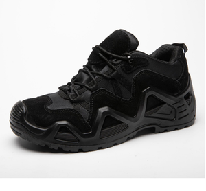 TSB07 Chaussures de randonnée et de sport robustes en cuir de vachette respirant pour la marche et l'entraînement - Product Image 2