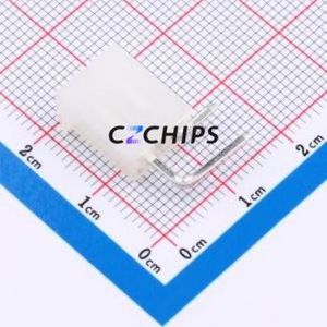 DLL-5569-2AW Wire-to-Board Pin Header Bent Lead Through Hole,P=4.2mm Connector 2x1P 4.2mm Right Angle Insert 2P - Product Image 2