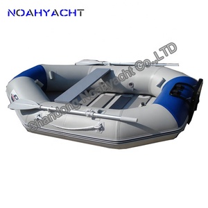 <span class=keywords><strong>Gommone</strong></span> <span class=keywords><strong>Tender</strong></span> da Pesca Gonfiabile con Pagliolato ad Aria e Fondo a Stecche Barca a Remi Leggera - Product Image 3