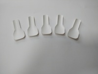 Cuillère en papier biodégradable jetable 65mm pour fruits blancs Cuillère en papier pour crème glacée Couverts en papier