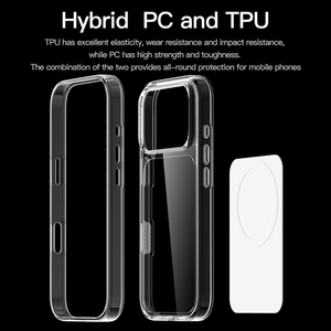 เคสโทรศัพท์ใสกันกระแทก Laudtec Magnetic Clear ป้องกันเหลือง สำหรับ iPhone 18/18 Pro/18 Pro Max รองรับ OEM/ODM - Product Image 3