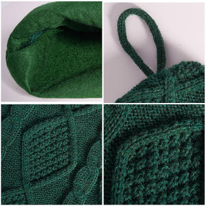 Chien suspendu bas <span class=keywords><strong>de</strong></span> noël forme d'os tricot rouge vert blanc kaki gris bas <span class=keywords><strong>de</strong></span> noël pour enfants cadeaux <span class=keywords><strong>de</strong></span> vacances - Product Image 6