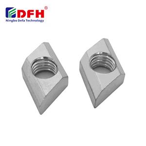 M8/M12 T Slot Rhombus M12 baut dan mur M8 kunci berlapis seng pengencang mur panjang - Product Image 1