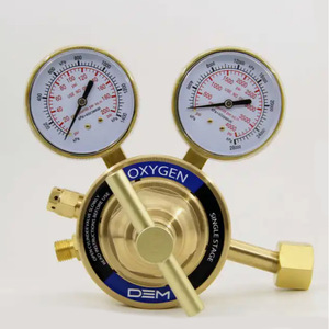 Regulador de Presión de Acetileno de Alta Resistencia, Estilo Americano, Totalmente de Cobre, Válvula Reguladora de Gas Oxígeno, Reductor de Presión, Manómetro de Acetileno - Product Image 4