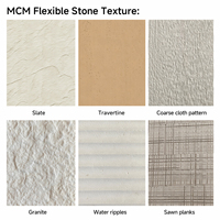 Selin Worry Free After Sales MCM Flexible Stone Modern Wall Tile Trim for Pillar-Waterproof Lightweight Easy Installation