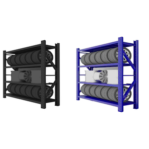 Adjustable 4 Layers 100kg per layer Metal <strong>Storage</strong> Shelves warehouse shelving rack/<strong>storage</strong> shelf for garage <strong>mezzanine</strong> <strong>floor</strong> - Product Image 6