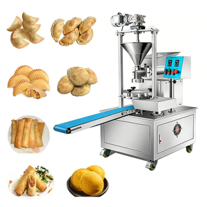 Machine automatique motorisée pour la fabrication de feuilles de raviolis, en acier inoxydable, capacité de 4800 pièces/heure, haute efficacité, utilisation facile - Product Image 3
