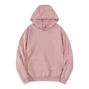 High Quality Custom Logo Sweatshirts And Hoodies Drawstring Cotton Unisex Hoodies Private Label Design Plain Hoodies
