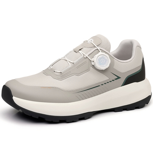 รองเท้าวิ่งเทรลแบบมืออาชีพสำหรับผู้ชาย พร้อมระบบล็อคแบบหมุน รองเท้ากีฬาแบบผูกเชือกรวดเร็ว ระบายอากาศได้ดี เหมาะสำหรับใส่เดินเล่นและเล่นกีฬา - Product Image 2