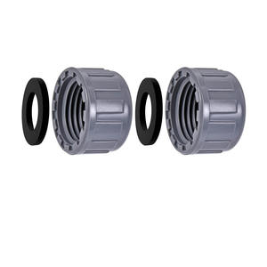 <span class=keywords><strong>Bouchon</strong></span> de tuyau à filetage interne en <span class=keywords><strong>PVC</strong></span> personnalisé - BSPT NPT 20 25 32 <span class=keywords><strong>40</strong></span> 50 63 mm <span class=keywords><strong>Bouchon</strong></span> d'alimentation en eau en <span class=keywords><strong>PVC</strong></span> <span class=keywords><strong>40</strong></span> Vanne à bille en <span class=keywords><strong>PVC</strong></span> - Product Image 1