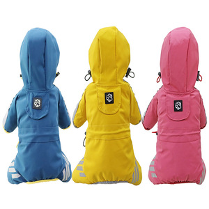 Impermeables Reflectantes para Perros, Abrigos con Capucha para Perros Pequeños y Medianos, Traje Impermeable para <span class=keywords><strong>Chihuahua</strong></span>, Bulldog Francés - Product Image 1