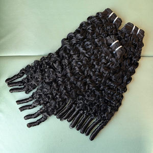 Nouvelle Arrivée : Lots de Cheveux Humains Bouclés Espagnols 100% Naturels de Birmanie, Grade 12A, Cheveux Vierges Bouclés en Spirale pour Femmes Noires - Product Image 2