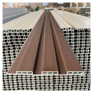 WPC Tường Nội Thất Ốp WPC lớn Tấm tường trang trí Gỗ nhựa composite tường Hội Đồng Quản Trị - Product Image 4