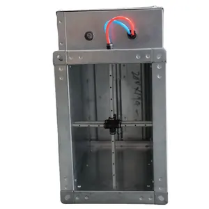 Недорогие системы кондиционирования воздуха, автоматический Регулируемый дымовой амортизатор для воздуховодов