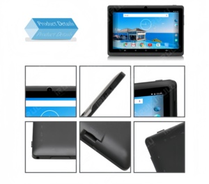 Tablet barata de 7 pulgadas con procesador de cuatro núcleos, 8GB+128GB, pantalla táctil capacitiva, 3000mAh, WiFi, cámara dual, tablet educativa para niños. - Product Image 3