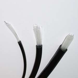 4 piezas de hebras de <span class=keywords><strong>fibra</strong></span> de 0,75mm <span class=keywords><strong>dentro</strong></span> de la cubierta de PVC negro <span class=keywords><strong>Cable</strong></span> de luz de <span class=keywords><strong>fibra</strong></span> óptica brillante de extremo múltiple - Product Image 1