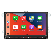 Système de navigation GPS 2din, Carplay sans fil, Android Auto, écran tactile 9 pouces, autoradio Android pour VW