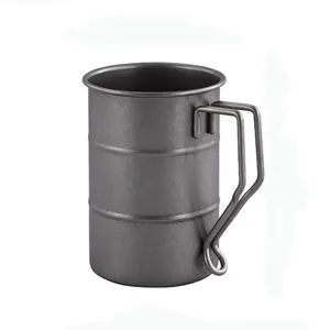 Stainless Steel Beer Mug Thermal Travel Cup With Handle Bar Creative Milk Tea Cups Office Water Juice Mugs