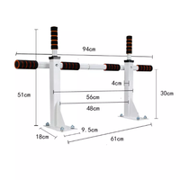 Barre de traction murale pour porte, barre de menton multifonctionnelle pour salle de sport intérieure à domicile