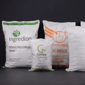 Chinese manufacture polypropylene pp woven bag 25kg 50kg 65kg rice bag wholesale customized logo packing