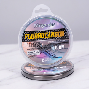 Filo da Pesca in Fluorocarbonio di Alta Qualità 100M, Resistente all'Abrasione e ai Morsi, per la Pesca al Bass - Product Image 1