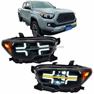 Feux avant modifiés à LED dynamiques avec animation de démarrage séquentielle pour Toyota Tacoma 16-23 - Product Image 1
