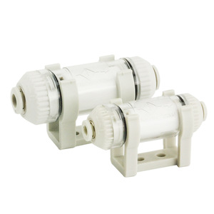 Filtro de vacío para tuberías ZFC100 04B 06B ZFC200 06B 08B, reemplazo para elemento filtrante SMC, entrada de aire de 1/4 pulgada, material PP - Product Image 4