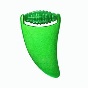 Appareil de massage manuel en alliage de zinc vert en forme de corne de bélier pour la thérapie physique - Product Image 1