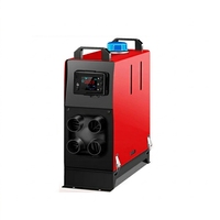 Chauffage de stationnement électrique FOYIN C40-5KW pour tricycle, 4 prises, 12V/24V, écran LCD, télécommande, portable, pour rénovation/amélioration
