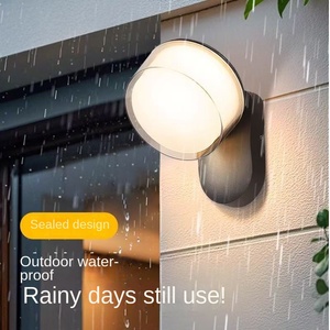 Wall <b>Light</b> Yard Outdoor Waterproof Aluminum LED Wall Lamp Super Bright for Courtyard Garden <b>Door</b> Head Entrance Lighting - Product Image 5