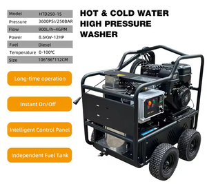Nouvelle pompe à eau chaude haute pression 15 CV 3600 PSI du fabricant, modèle L7459, 9500W, avec tuyauterie en plastique de qualité alimentaire, garantie 1 an - Product Image 4