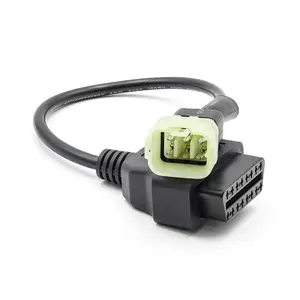 Nieuwe 6 Pin Naar Obd 16 Pin Adapter Motor 6 Pin Kabel Voor Ktm Motorfietsen